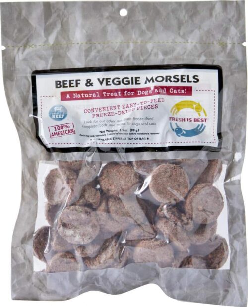 Fresh Is Best - Freeze Dried Healthy Raw Meat Treats for Dogs & Cats -  Silverside Minnows