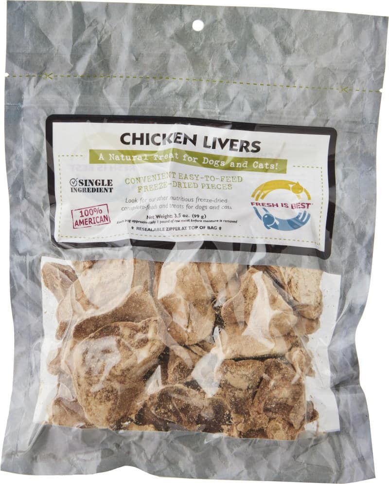 are raw chicken livers good for dogs